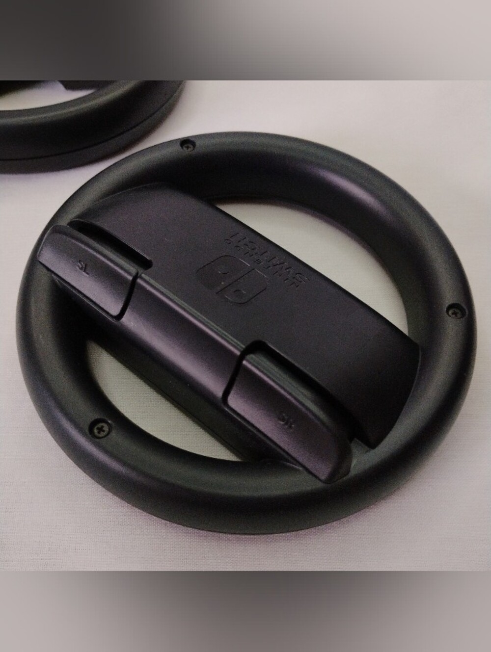 2pc Set Official Nintendo Switch Joy Con Steering Wheel Adapters For Mario Kart - Picture 6 of 12